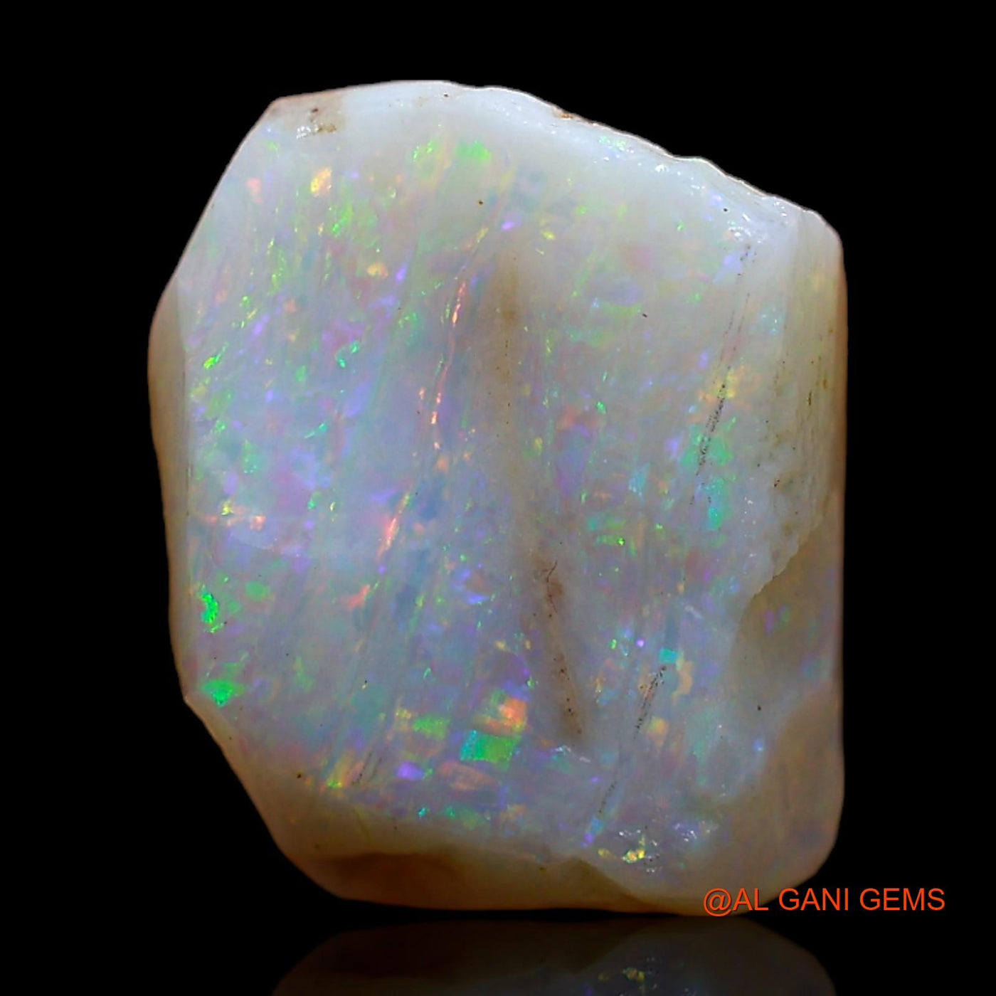 7.00 Cts Natural Australian Fire Opal Loose Gemstone Fancy Rough 13x11x7 mm RC-371