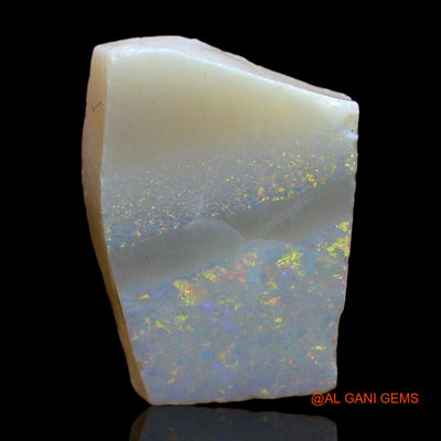 Natural Untreated Fire Opal Loose Gemstone Fancy Rough From Australia 3.00 Cts 14x10x2 mm RC-372