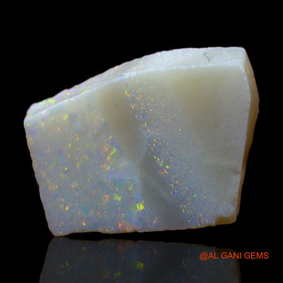 Natural Untreated Fire Opal Loose Gemstone Fancy Rough From Australia 3.00 Cts 14x10x2 mm RC-372