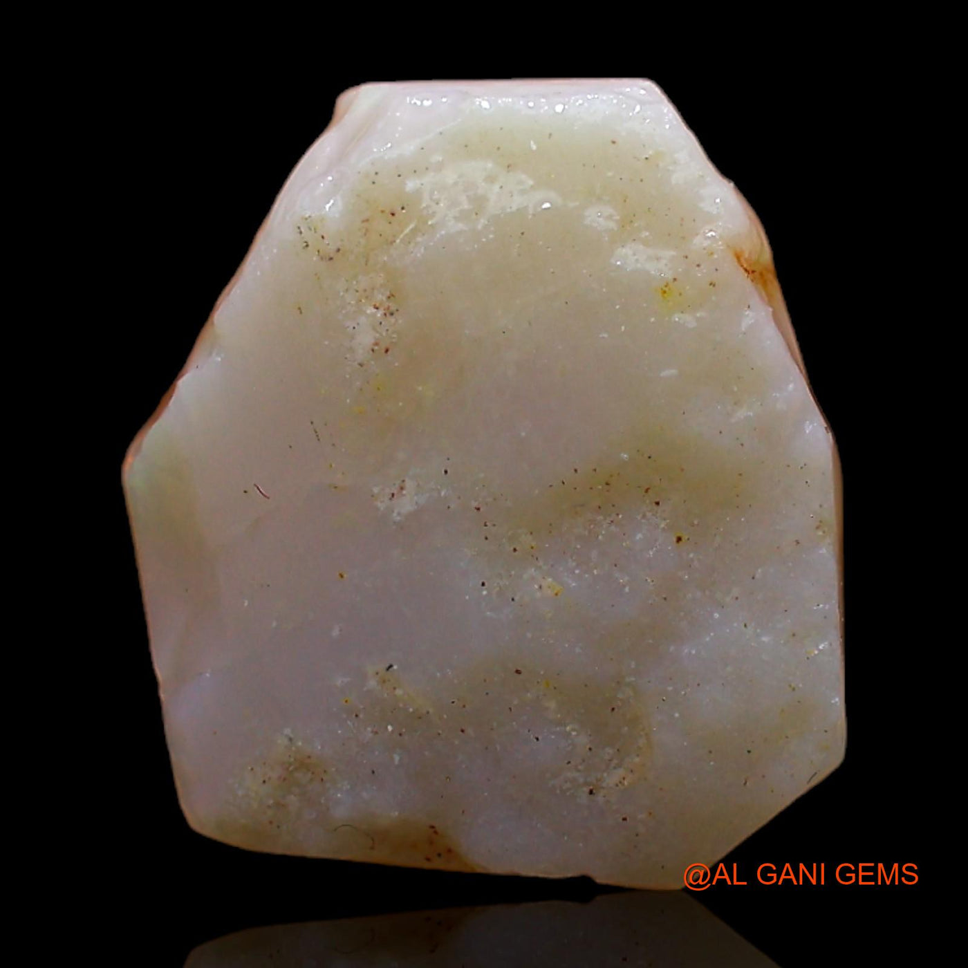 Natural Untreated Fire Opal Loose Gemstone Fancy Rough From Australia 6.00 Cts 13x11x5 mm RC-377