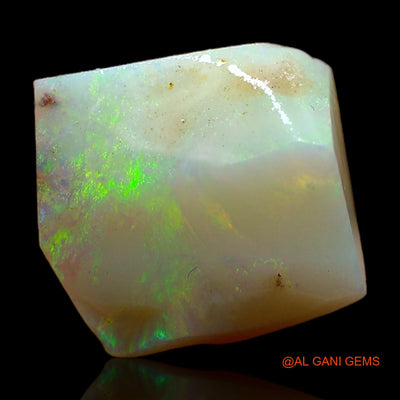 Natural Fire Opal Gemstone 5.00 Cts Loose Fancy Rough From Australia 12x11x5 mm RC-380