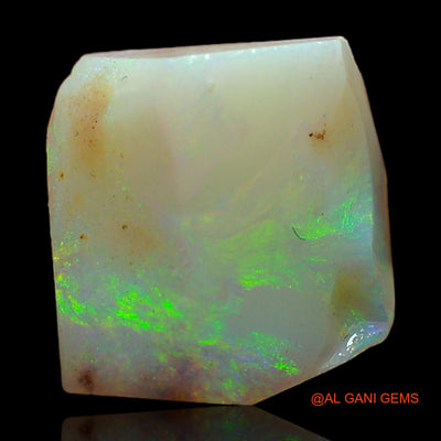 Natural Fire Opal Gemstone 5.00 Cts Loose Fancy Rough From Australia 12x11x5 mm RC-380