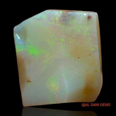 Natural Fire Opal Gemstone 5.00 Cts Loose Fancy Rough From Australia 12x11x5 mm RC-380
