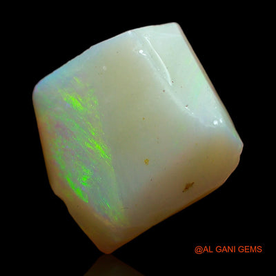 Natural Fire Opal Gemstone 5.00 Cts Loose Fancy Rough From Australia 12x11x5 mm RC-380