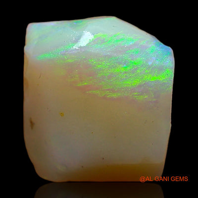 Natural Fire Opal Gemstone 5.00 Cts Loose Fancy Rough From Australia 12x11x5 mm RC-380