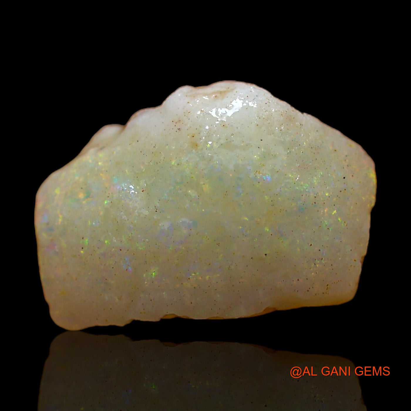 4.00 Cts Natural Australian Fire Opal Loose Gemstone Fancy Rough 13x9x9 mm RC-384