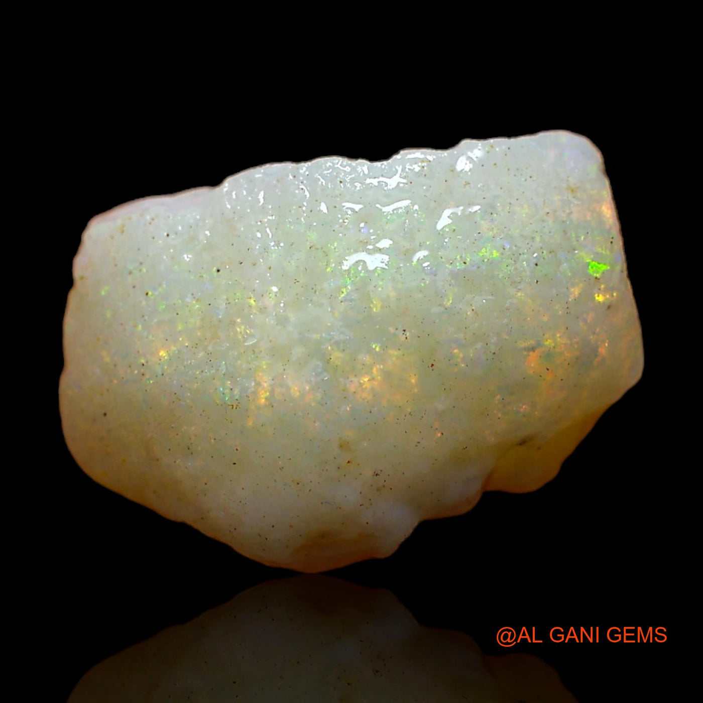 4.00 Cts Natural Australian Fire Opal Loose Gemstone Fancy Rough 13x9x9 mm RC-384