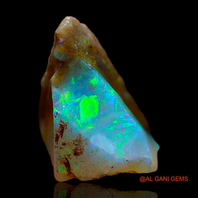 Natural Untreated Fire Opal Loose Gemstone Fancy Rough From Australia 4.00 Cts 12x12x8 mm RC-385