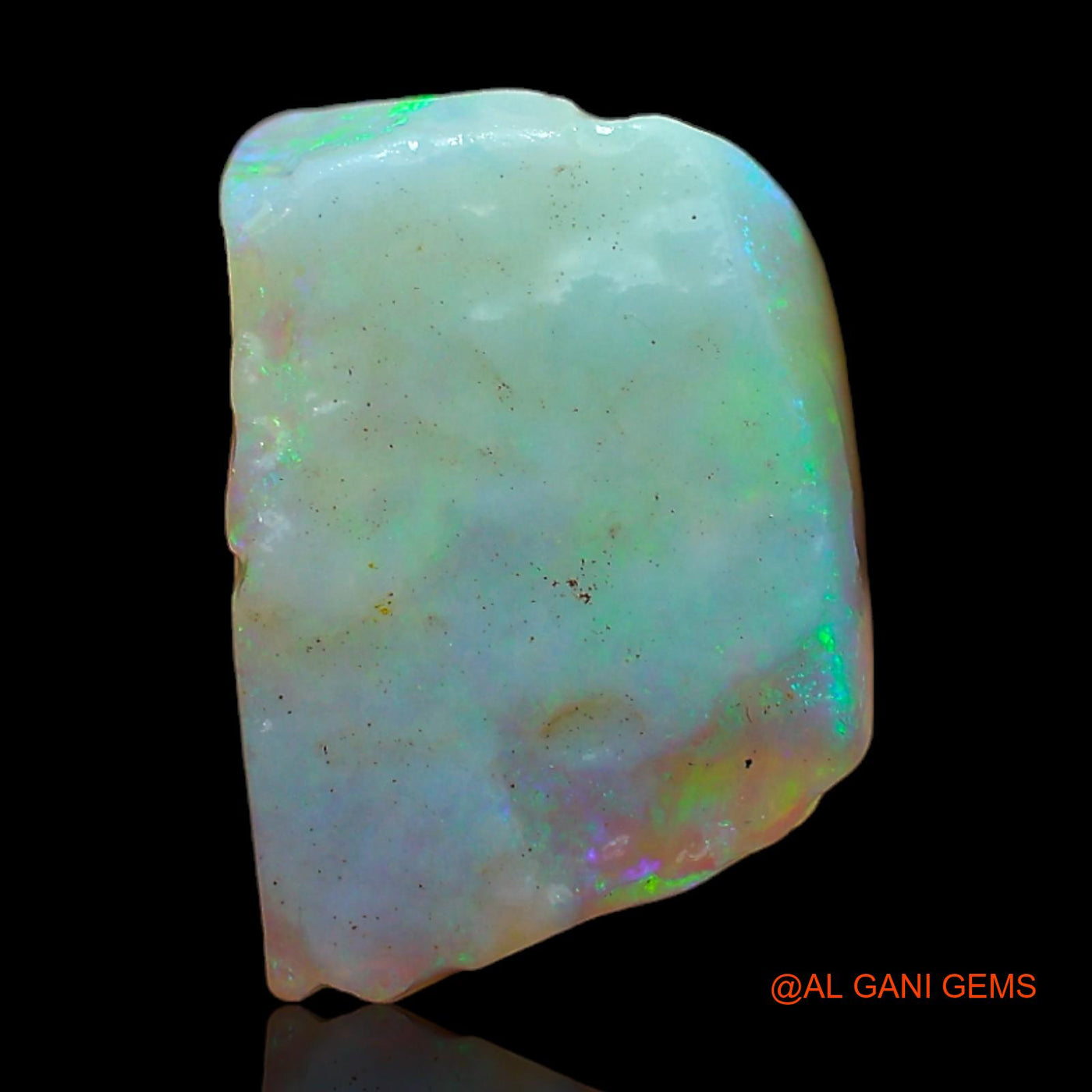 5.00 Cts Natural Australian Fire Opal Loose Gemstone Fancy Rough 13x9x7 mm RC-387