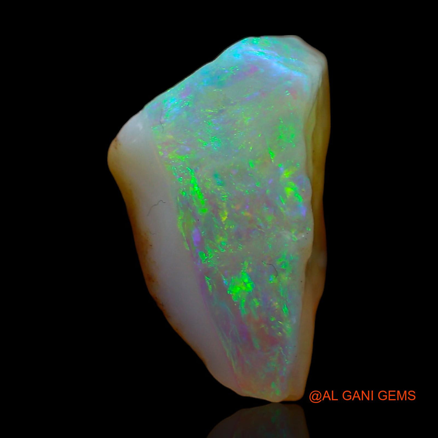 5.00 Cts Natural Australian Fire Opal Loose Gemstone Fancy Rough 13x9x7 mm RC-387