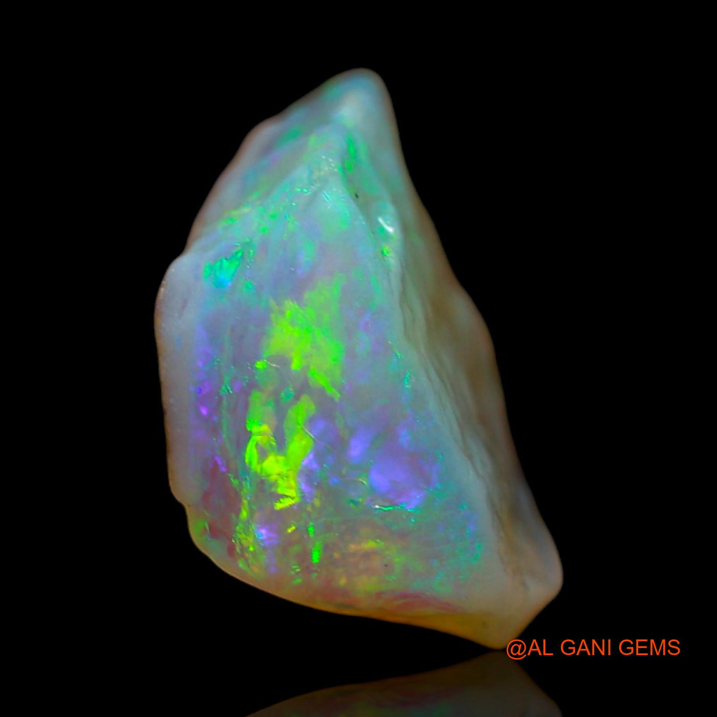 5.00 Cts Natural Australian Fire Opal Loose Gemstone Fancy Rough 13x9x7 mm RC-387