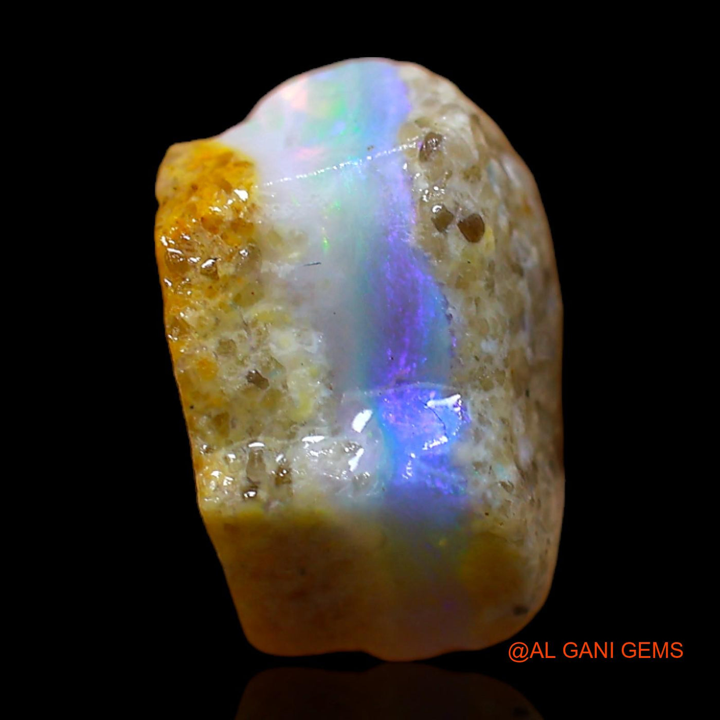 3.00 Cts Natural Australian Fire Opal Loose Gemstone Fancy Rough 13x11x7 mm RC-389