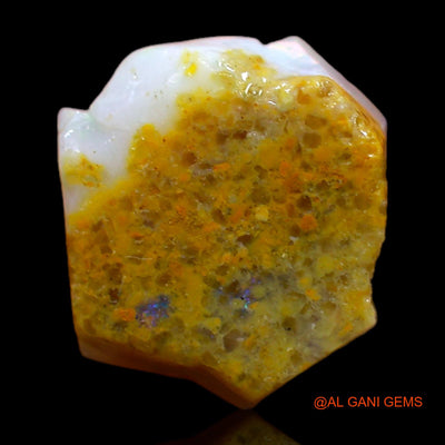 3.00 Cts Natural Australian Fire Opal Loose Gemstone Fancy Rough 13x11x7 mm RC-389