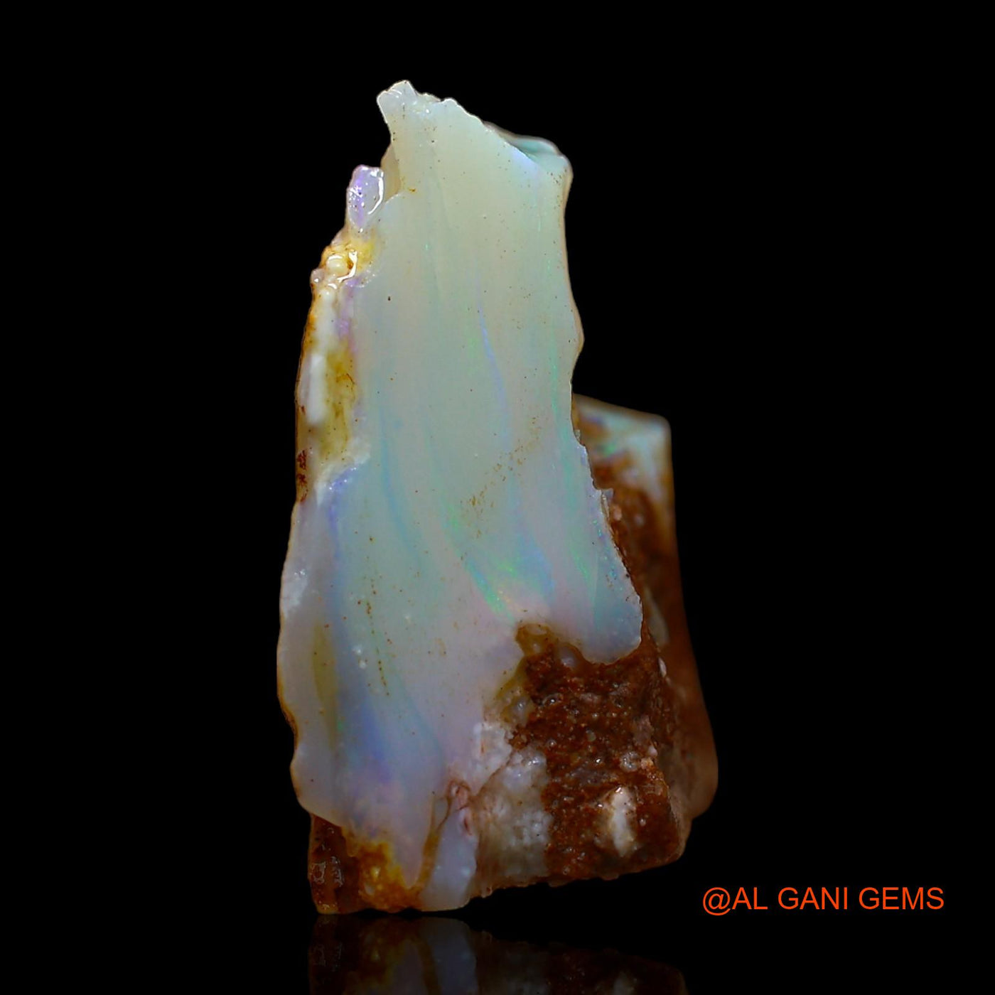 20.00 Cts Natural Australian Fire Opal Loose Gemstone Fancy Rough 22x21x10 mm RC-38