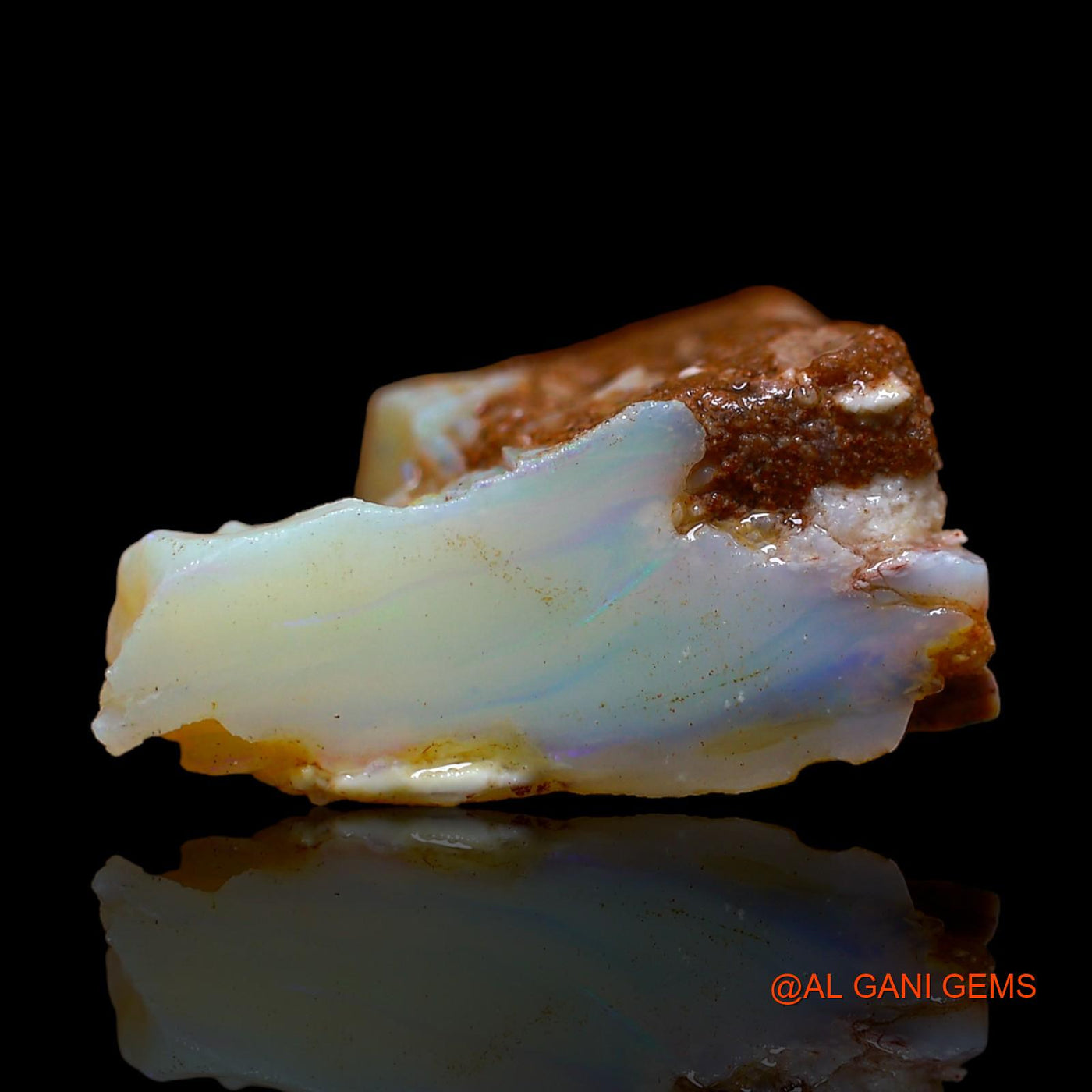 20.00 Cts Natural Australian Fire Opal Loose Gemstone Fancy Rough 22x21x10 mm RC-38