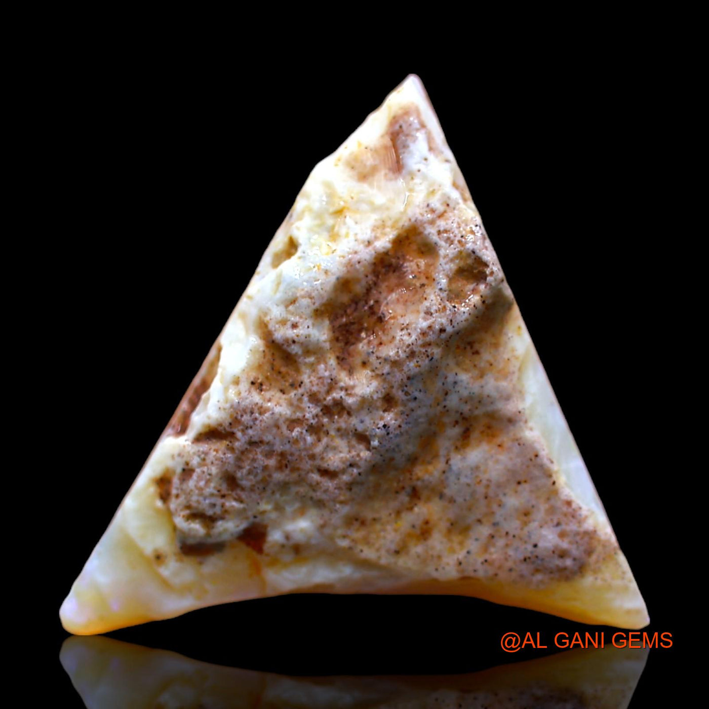 12.00 Cts Natural Australian Fire Opal Loose Gemstone Fancy Rough 21x20x5 mm RC-39