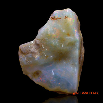 15.00 Cts Natural Australian Fire Opal Loose Gemstone Fancy Rough 26x20x6 mm RC-401
