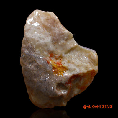 15.00 Cts Natural Australian Fire Opal Loose Gemstone Fancy Rough 26x20x6 mm RC-401