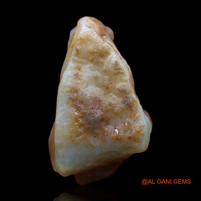 Natural Untreated Fire Opal Loose Gemstone Fancy Rough From Australia 20.00 Cts 24x16x12 mm RC-403