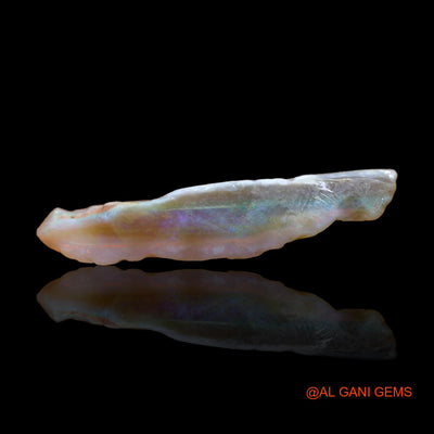 Natural Untreated Fire Opal Loose Gemstone Fancy Rough From Australia 6.00 Cts 28x9x5 mm RC-410