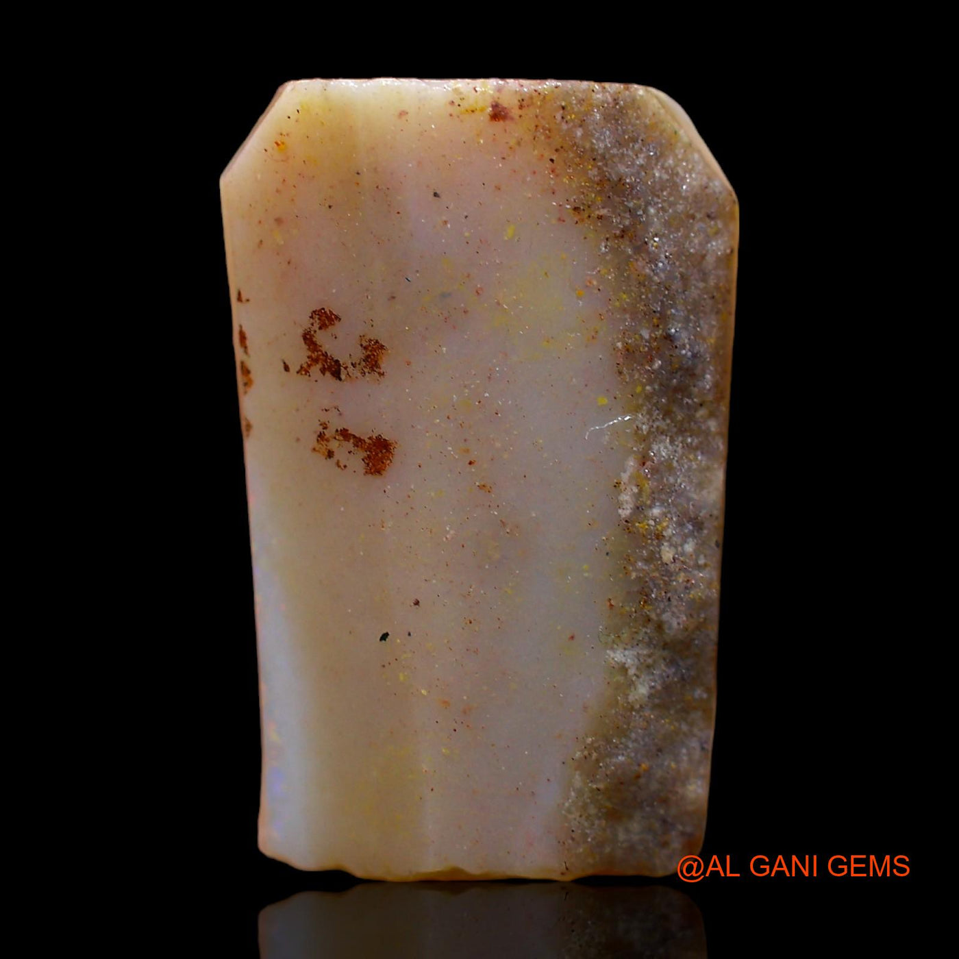 12.00 Cts Natural Australian Fire Opal Fancy Rough Loose Gemstone For Jewelry 20x12x5 mm RC-413