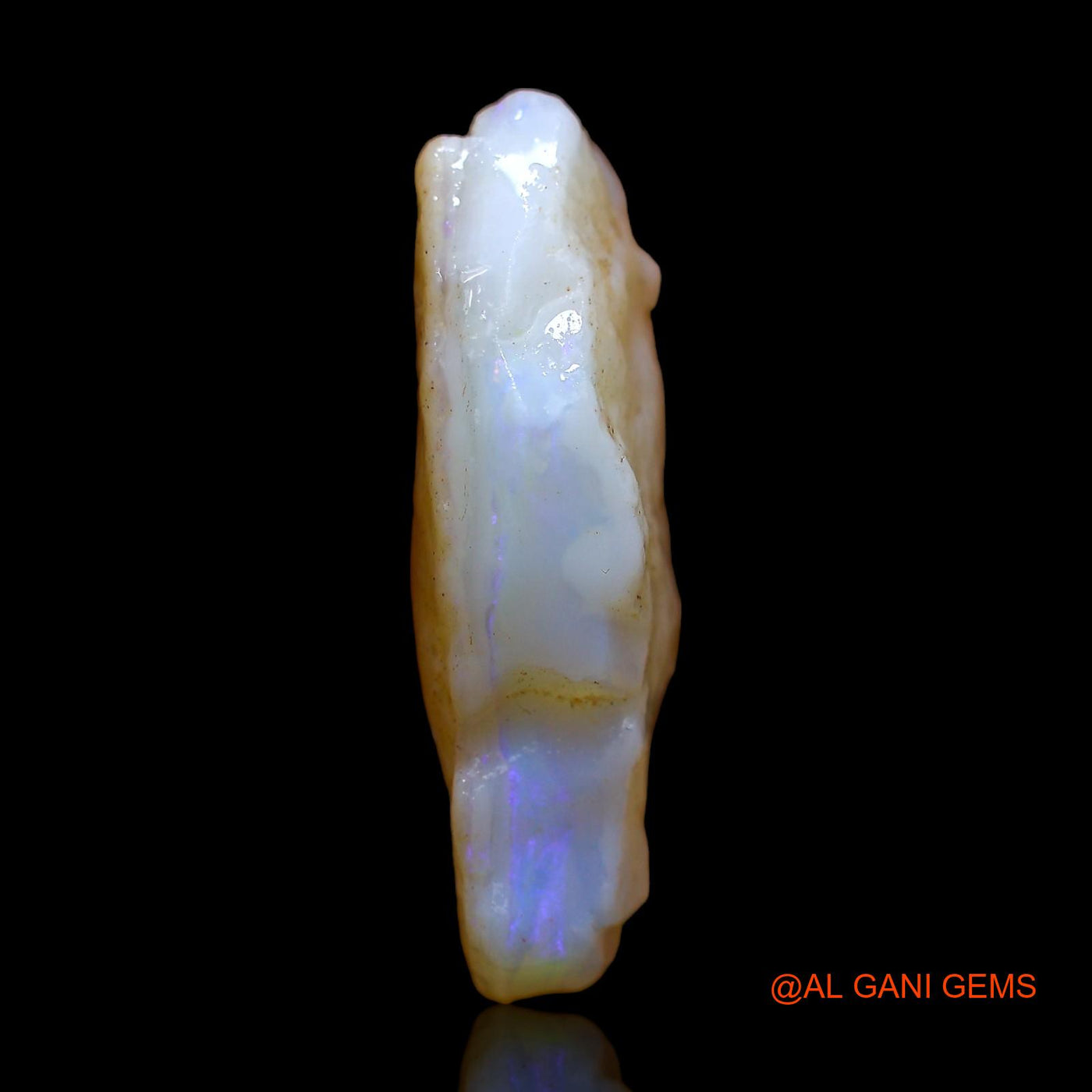 10.00 Cts Unheated Australian Fire Opal Loose Gemstone Fancy Rough Natural 25x10x7 mm RC-414