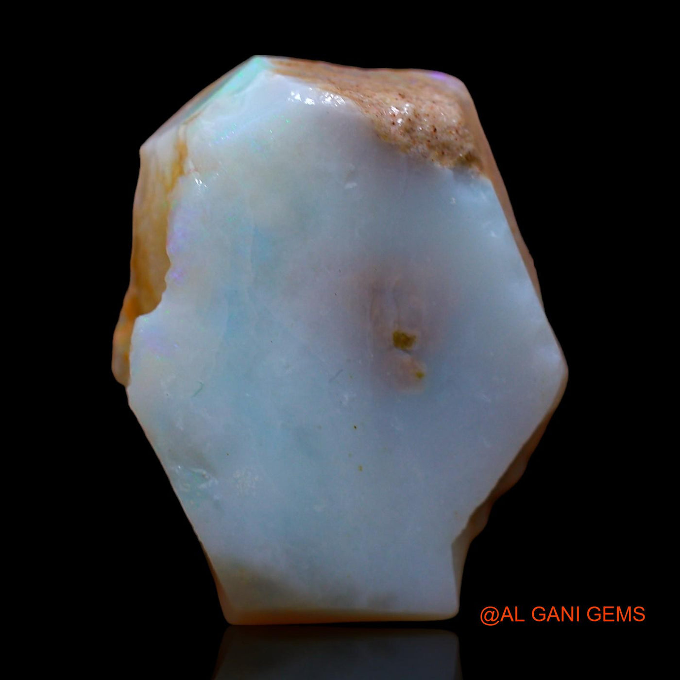 14.00 Cts Natural Australian Fire Opal Loose Gemstone Fancy Rough 20x16x7 mm RC-418