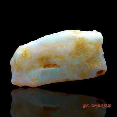 Natural Fire Opal Gemstone 9.00 Cts Loose Fancy Rough From Australia 25x13x3 mm RC-41