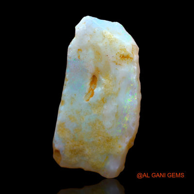 Natural Fire Opal Gemstone 9.00 Cts Loose Fancy Rough From Australia 25x13x3 mm RC-41