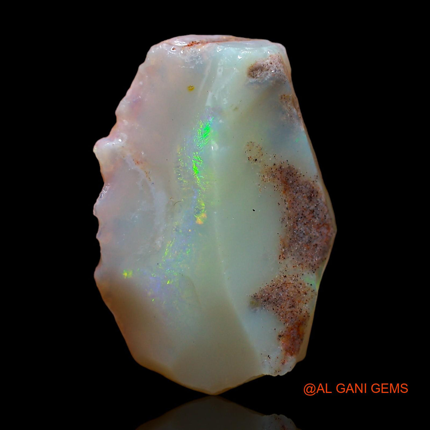 8.00 Cts Unheated Australian Fire Opal Loose Gemstone Fancy Rough Natural 21x14x5 mm RC-420
