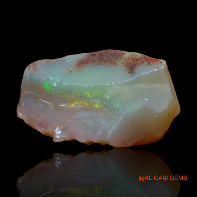 8.00 Cts Unheated Australian Fire Opal Loose Gemstone Fancy Rough Natural 21x14x5 mm RC-420