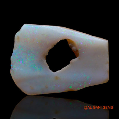 5.00 Cts Natural Australian Fire Opal Loose Gemstone Fancy Rough 20x17x3 mm RC-422