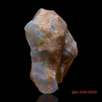 14.00 Cts Natural Australian Fire Opal Loose Gemstone Fancy Rough 17x16x10 mm RC-427