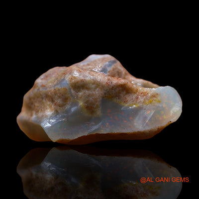 14.00 Cts Natural Australian Fire Opal Loose Gemstone Fancy Rough 17x16x10 mm RC-427