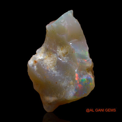 Natural Untreated Fire Opal Loose Gemstone Fancy Rough From Australia 9.00 Cts 17x14x9 mm RC-429