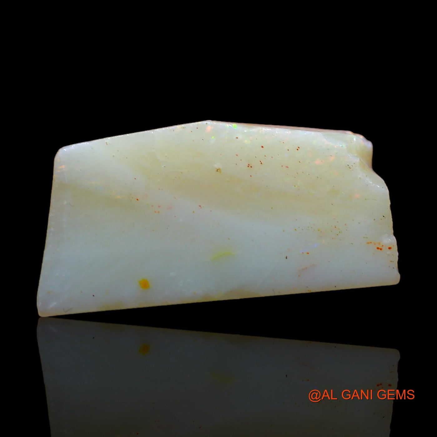 14.00 Cts Natural Australian Fire Opal Loose Gemstone Fancy Rough 23x12x7 mm RC-42