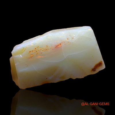 14.00 Cts Natural Australian Fire Opal Loose Gemstone Fancy Rough 23x12x7 mm RC-42