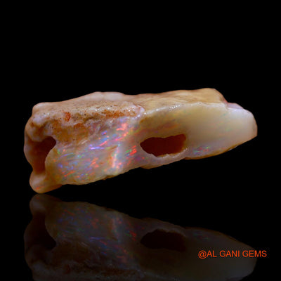 9.00 Cts Natural Australian Fire Opal Loose Gemstone Fancy Rough 21x14x8 mm RC-430