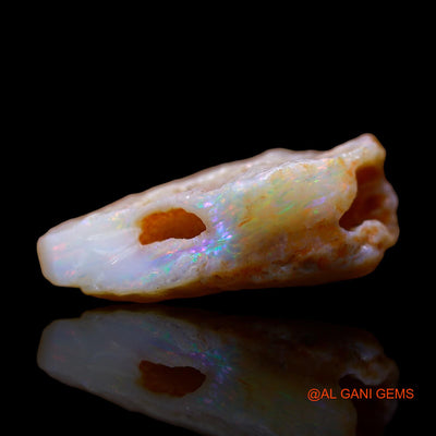 9.00 Cts Natural Australian Fire Opal Loose Gemstone Fancy Rough 21x14x8 mm RC-430