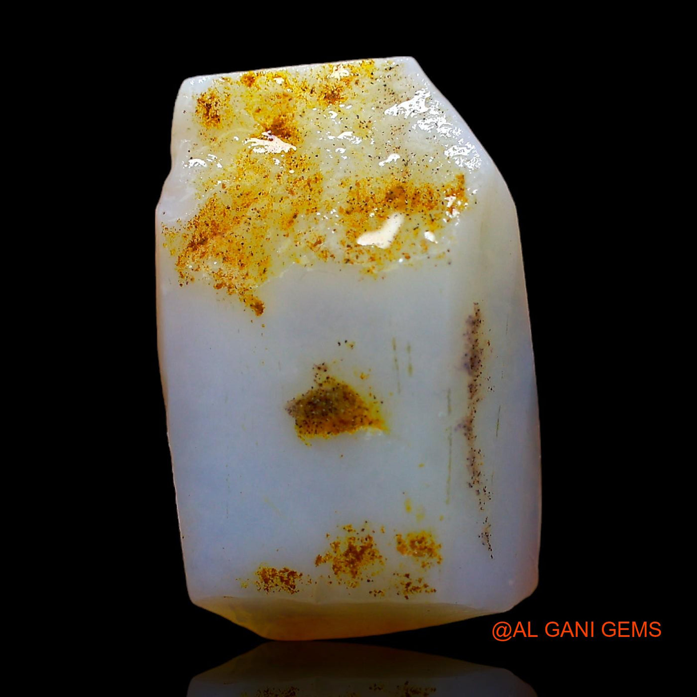10.00 Cts Natural Australian Fire Opal Loose Gemstone Fancy Rough 20x13x5 mm RC-431