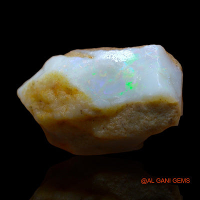 Natural Fire Opal Gemstone 11.00 Cts Loose Fancy Rough From Australia 19x12x9 mm RC-432