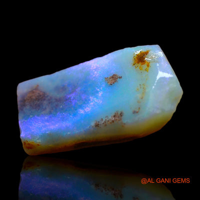 Natural Fire Opal Gemstone 6.00 Cts Loose Fancy Rough From Australia 19x10x4 mm RC-433