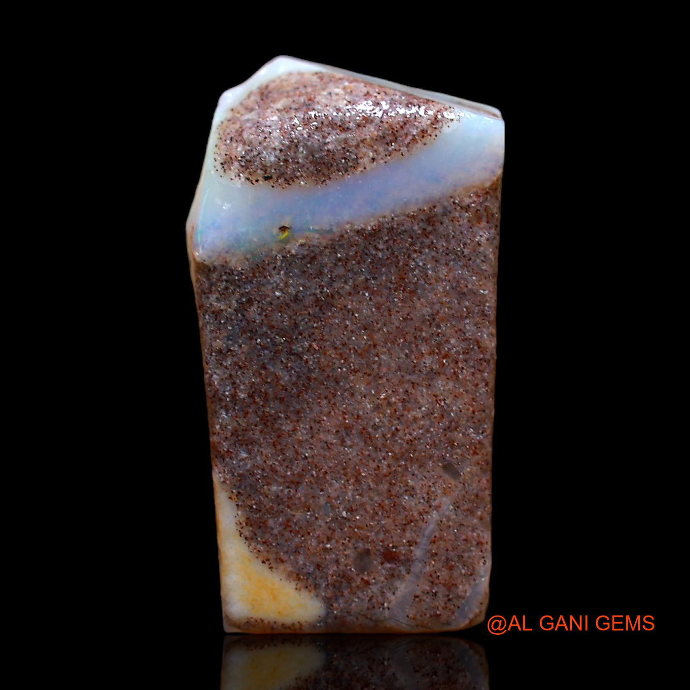 Natural Fire Opal Gemstone 6.00 Cts Loose Fancy Rough From Australia 19x10x4 mm RC-433