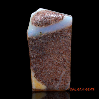 Natural Fire Opal Gemstone 6.00 Cts Loose Fancy Rough From Australia 19x10x4 mm RC-433