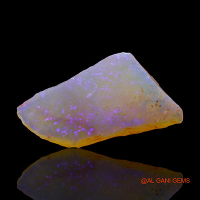 Natural Fire Opal Gemstone 6.00 Cts Loose Fancy Rough From Australia 18x12x4 mm RC-434