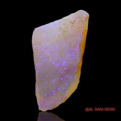 Natural Fire Opal Gemstone 6.00 Cts Loose Fancy Rough From Australia 18x12x4 mm RC-434