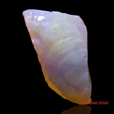Natural Fire Opal Gemstone 6.00 Cts Loose Fancy Rough From Australia 18x12x4 mm RC-434
