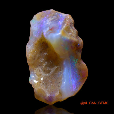 9.00 Cts Natural Australian Fire Opal Loose Gemstone Fancy Rough 20x11x11 mm RC-435