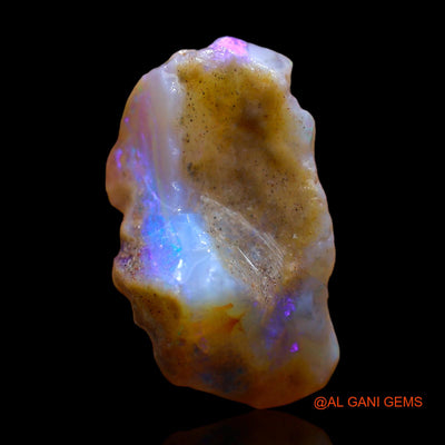9.00 Cts Natural Australian Fire Opal Loose Gemstone Fancy Rough 20x11x11 mm RC-435