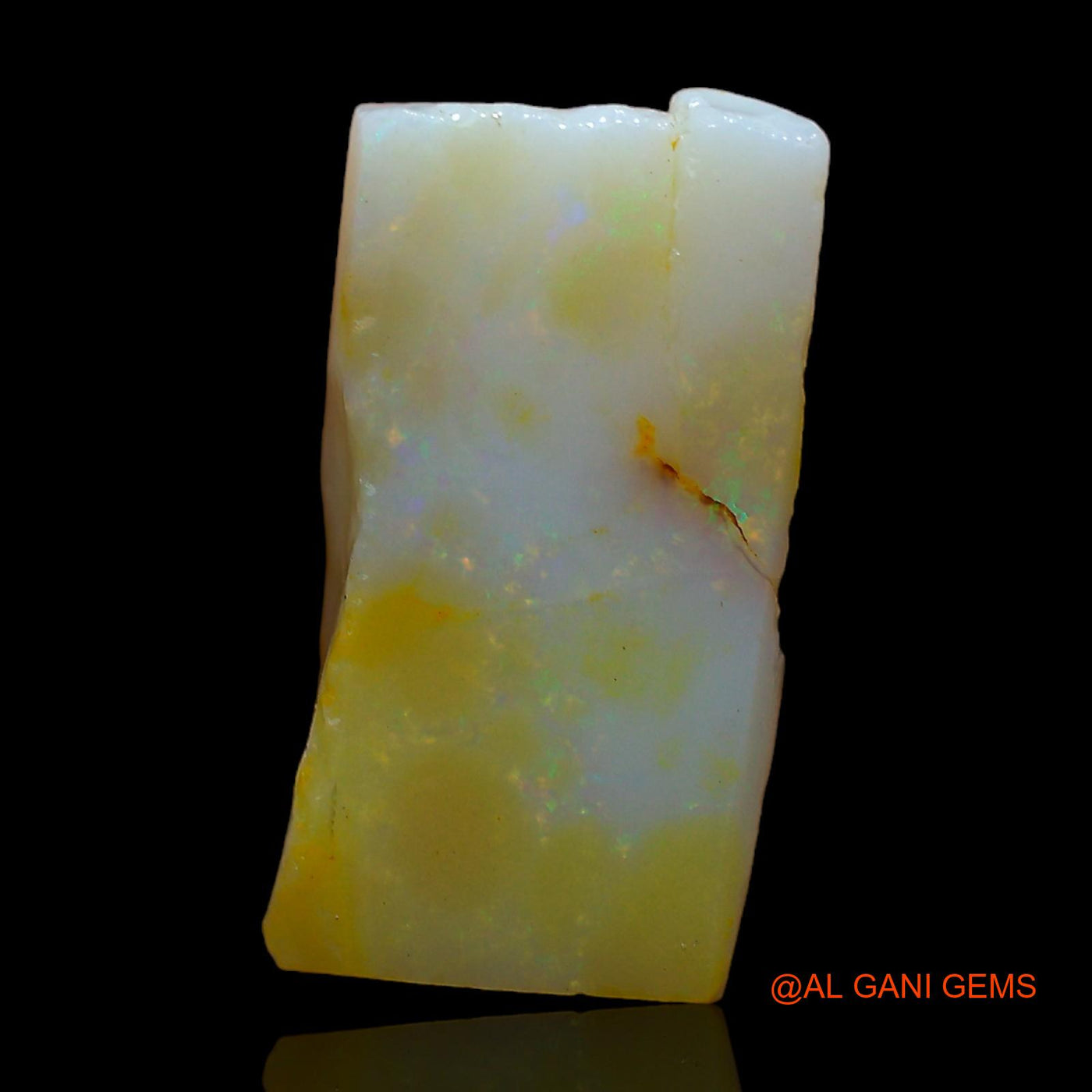 7.00 Cts Unheated Australian Fire Opal Loose Gemstone Fancy Rough Natural 18x10x5 mm RC-436